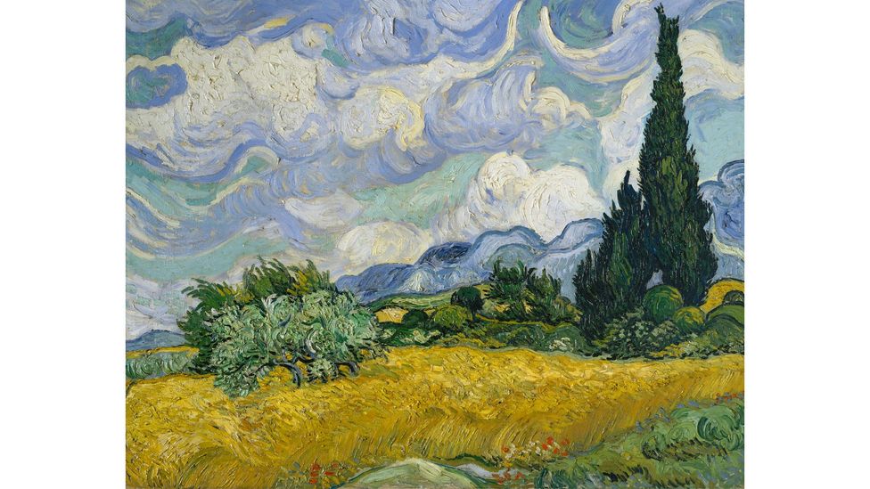 Wheat Field with Cypresses, June 1889 (Credit: Metropolitan Museum of Art, NYC)