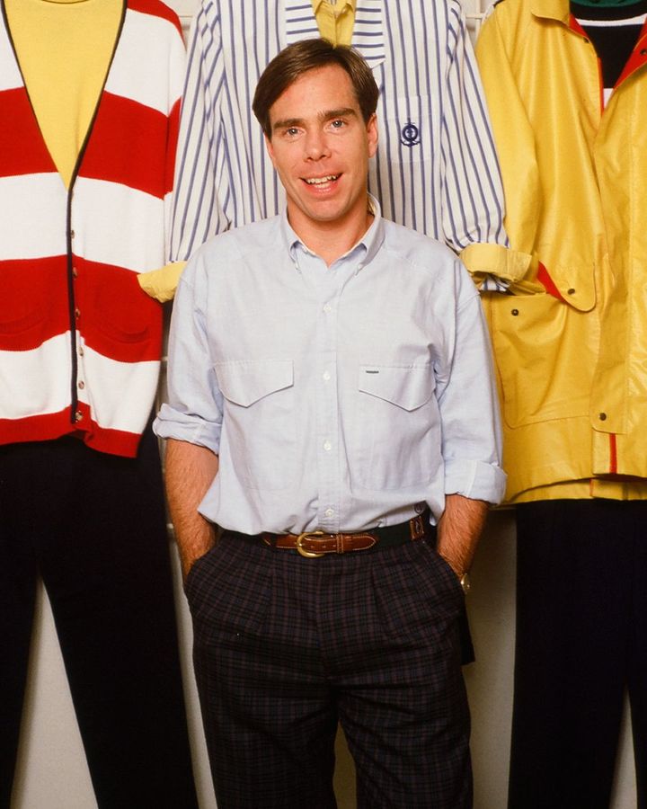 In the 1980s Tommy Hilfiger's preppy designs were worn and endorsed by hip hop stars – today's stars are more likely to create their own brand (Credit: Getty Images)