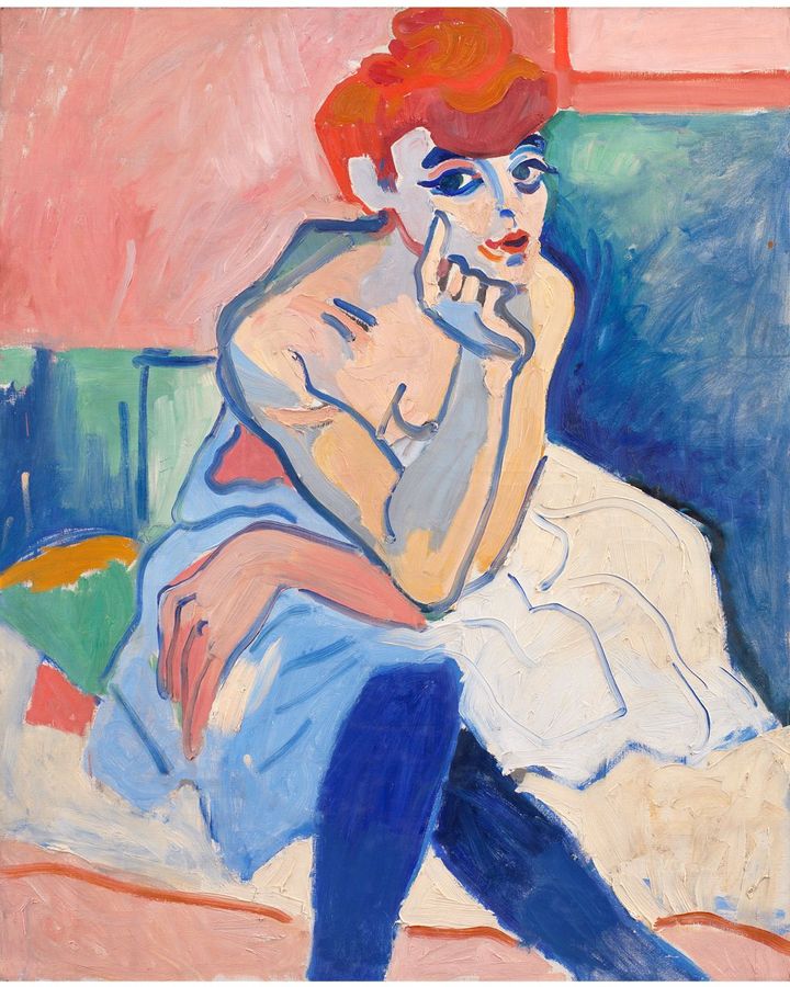 Woman in a Chemise (1906) by André Derain (Credit: Statens Museum for Kunst, Copenhagen)