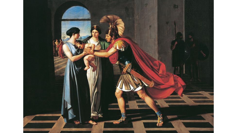 Andromache intercepting Hector, by Fernando Castelli, 1811 (Credit: Getty Images)