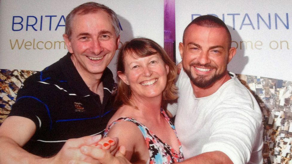 Chrissy Webb and Robin Windsor