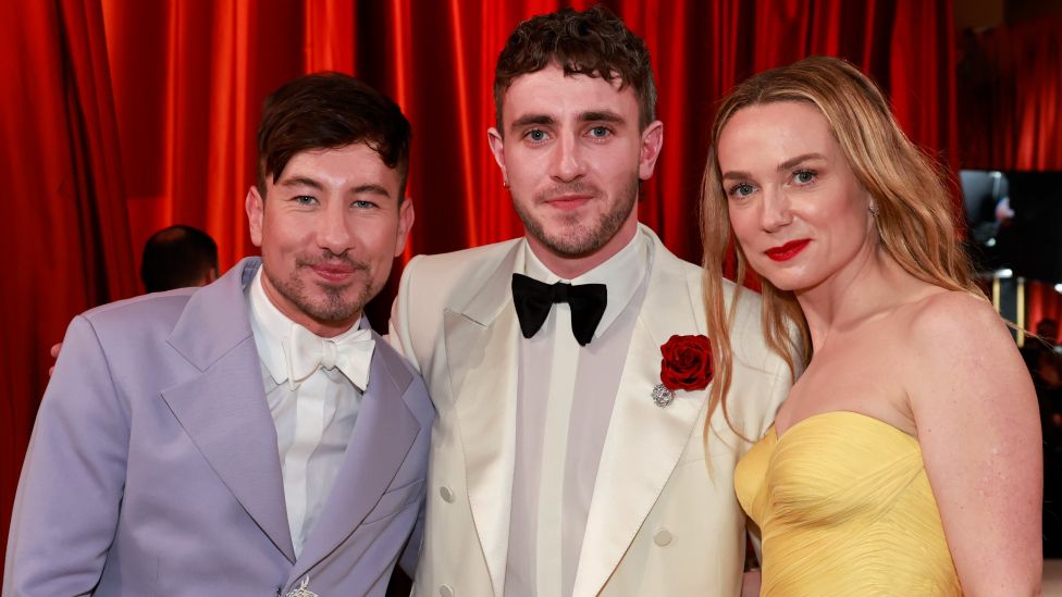 Barry Keoghan, Paul Mescal and Kerry Condon attend the 95th Annual Academy Awards on March 12, 2023 in Hollywood, California