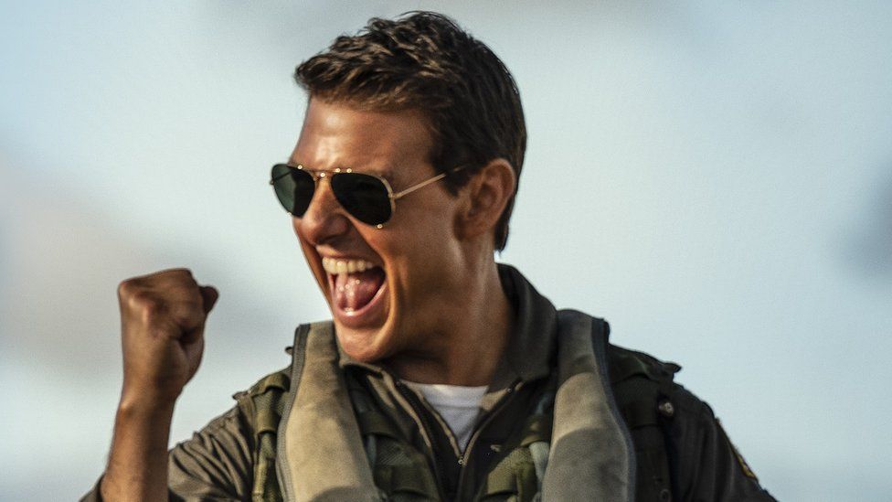 Tom Cruise in Top Gun: Maverick