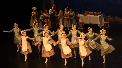 English Youth Ballet Giselle scullery maids 