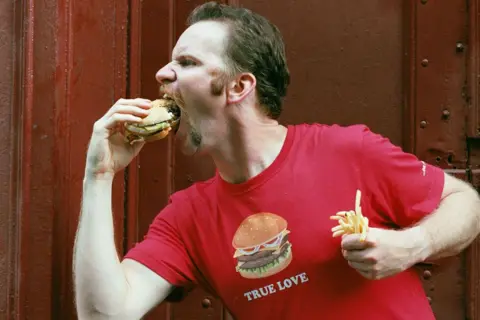 Alamy Morgan Spurlock, Super Size Me film, 2004