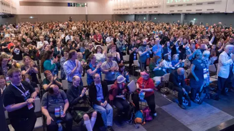 Markku Lappalainen Thousands of science fiction fans at Worldcon 75 in Helsinki