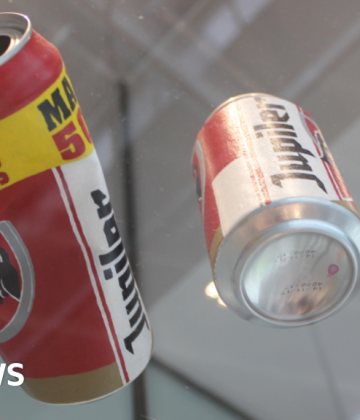 Dutch museum finds beer can artwork in bin