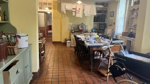 The kitchen of the house in Thirsk