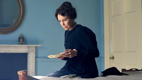 Keeley Hawes plays Jane Austen's sister in new BBC drama Miss Austen (Credit: BBC)