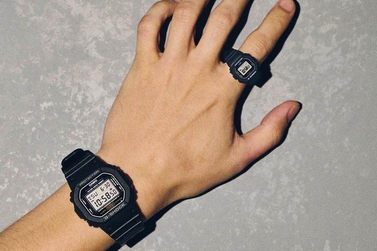 Casio G-Shock Nano Turns the Iconic G-Shock DW-5600 Into a Finger-Sized Timepiece