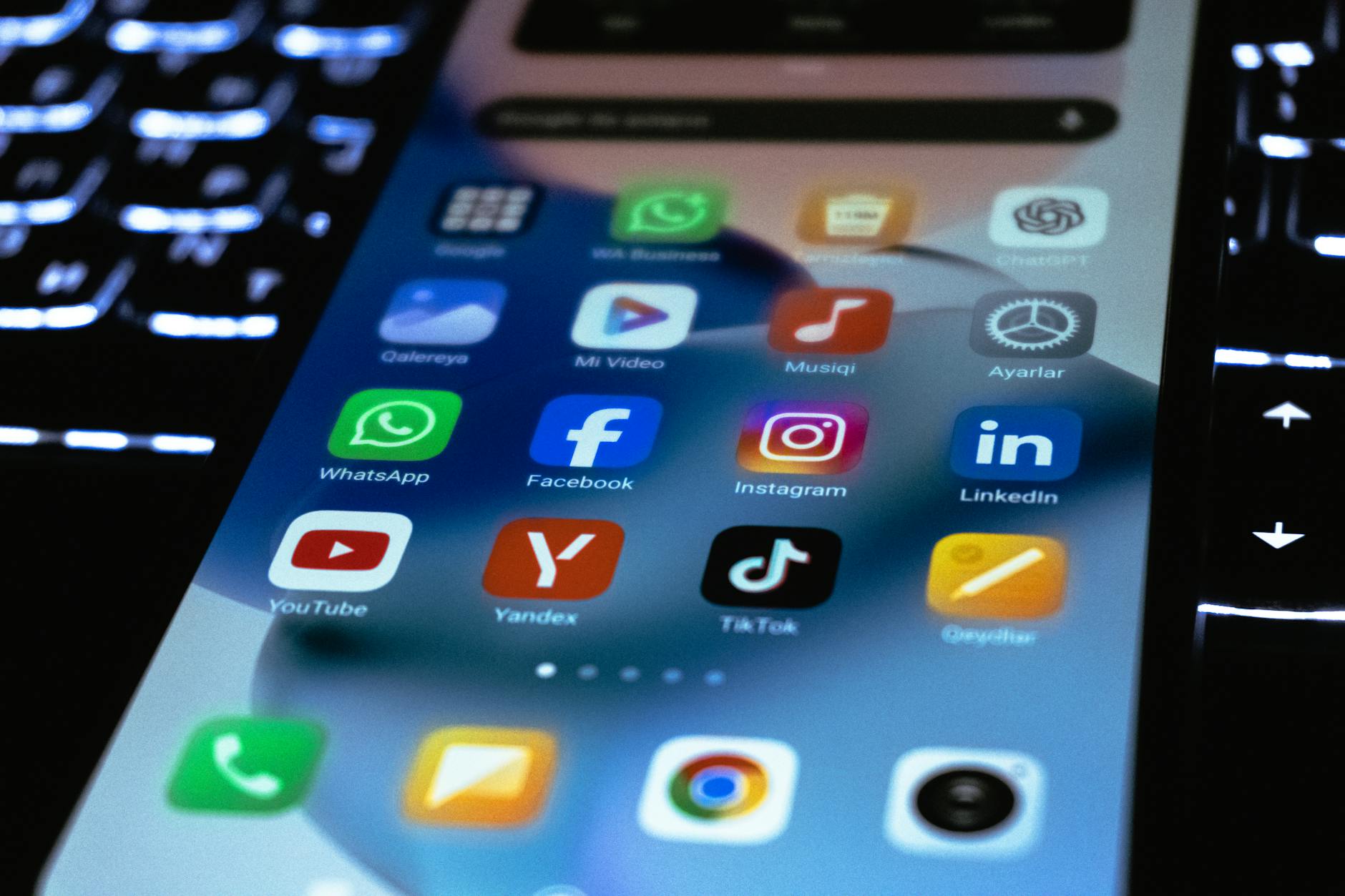 Computer screen displaying social media analytics and engagement metrics dashboard