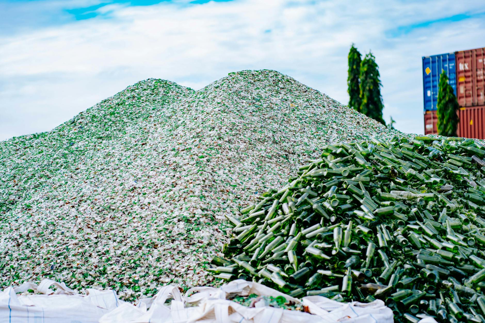 Various recycled and sustainable materials used in eco-friendly sneaker production