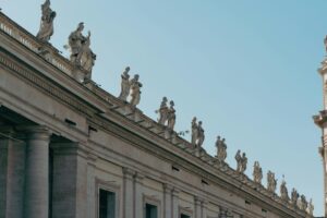 Exterior view of Vatican buildings in Rome where Pope Leo XIV released the Magnifica Humanitas encyclical