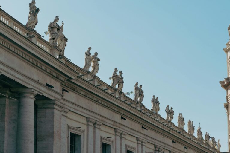 Exterior view of Vatican buildings in Rome where Pope Leo XIV released the Magnifica Humanitas encyclical