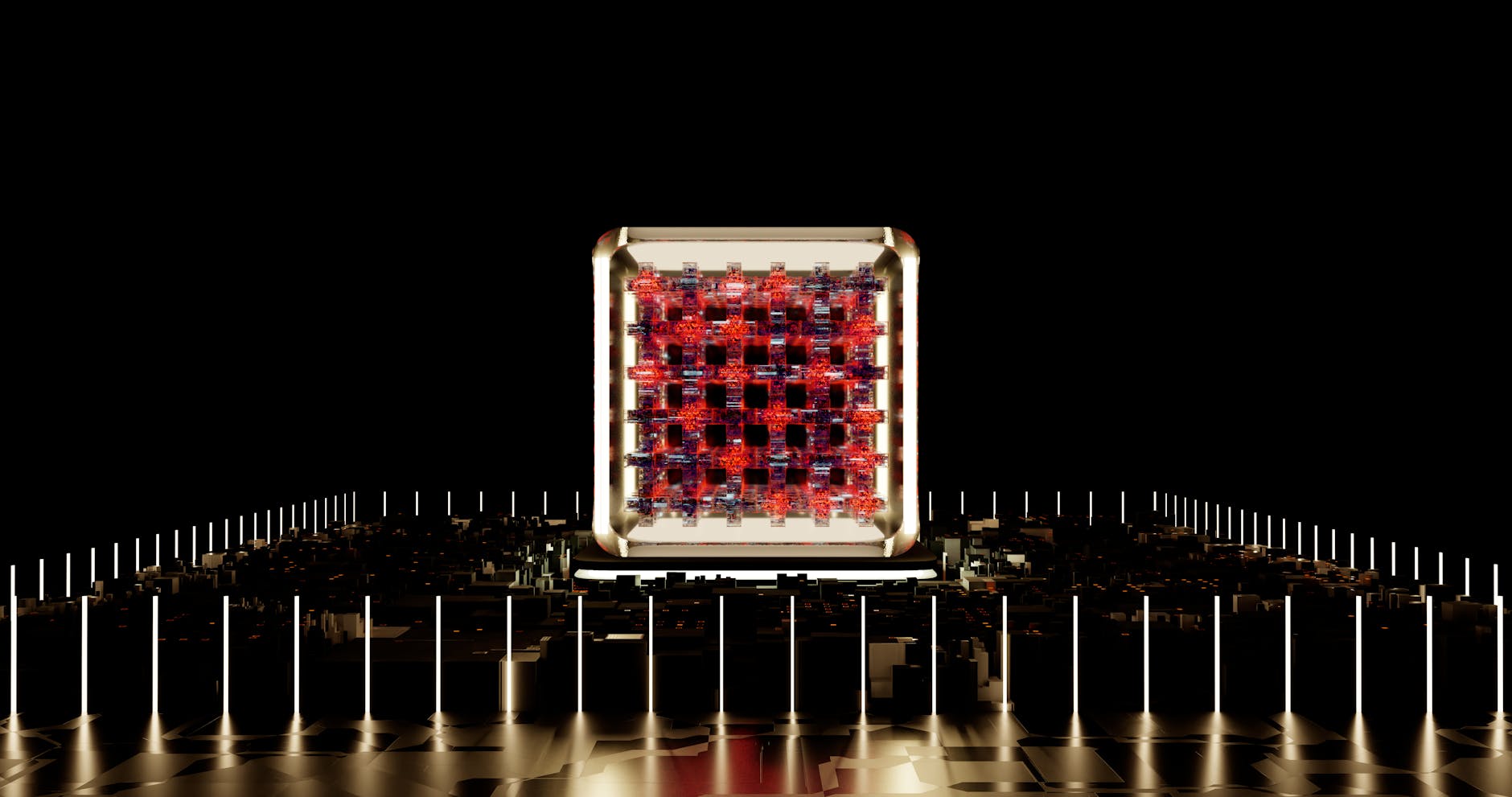 Quantum computing processor cooling system in a research laboratory