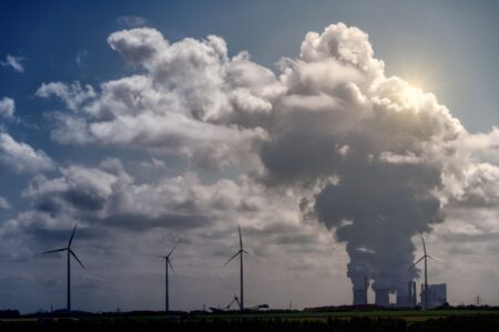 Trump admin tries to block Clean Air Act lawsuit over xAI’s gas turbines Large industrial gas turbines operating at a power generation facility