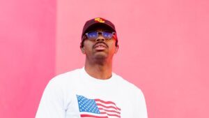 Vince Staples Goes Independent, Goes Rock, Goes Harder Bright stage lighting over a dark concert venue crowd