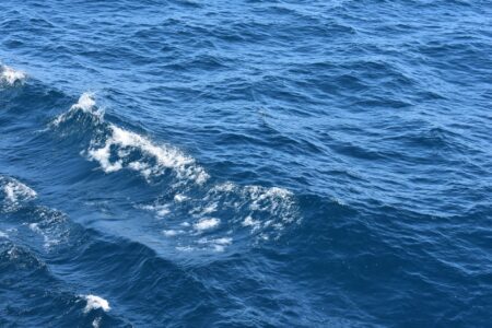 Climate Data May Explain Why Polynesians Stopped Staying Put Wide open Pacific Ocean with deep blue waves under cloudy sky