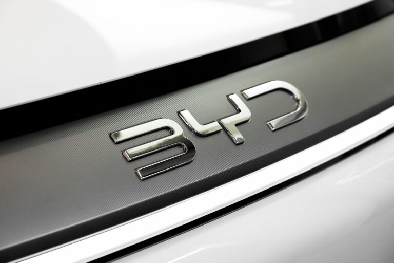Close-up of a high-performance car's structural components showing organic geometric forms