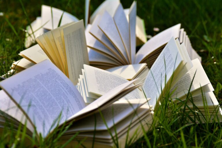 Amazon Destroys Books for AI While Literature Asks Harder Questions Stacks of books in a large warehouse under fluorescent lighting