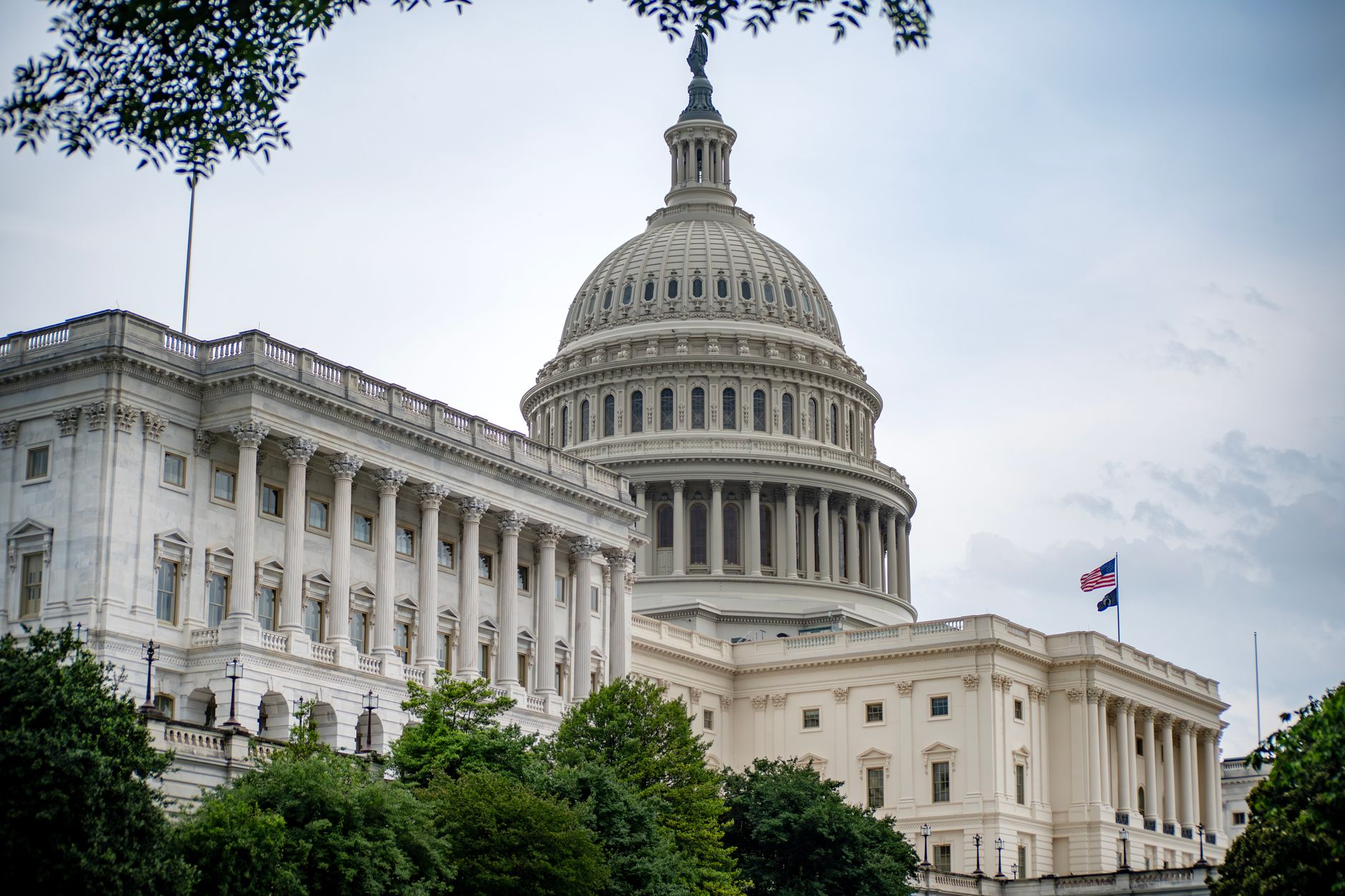 Exterior of a federal government building in Washington D.C. representing congressional budget proceedings