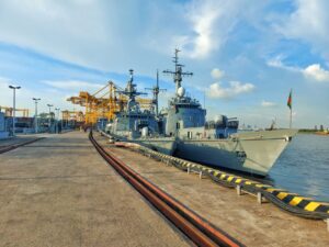 US Nearly Boarded Chinese Ship Based on Fabricated AI Intelligence Report A naval vessel at sea representing military maritime operations