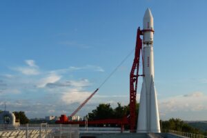 Germanys Isar Aerospace Puts Europes First Commercial Rocket in Orbit A rocket launching at night with bright exhaust illuminating the launch pad