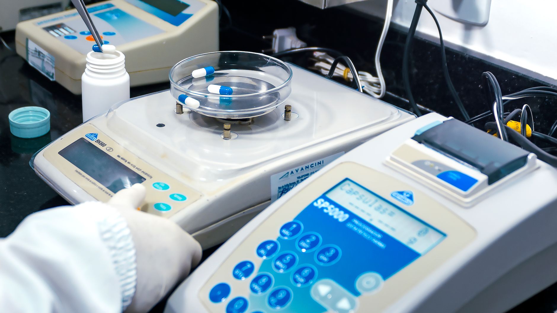 Researcher working in a university laboratory dependent on federal grant funding