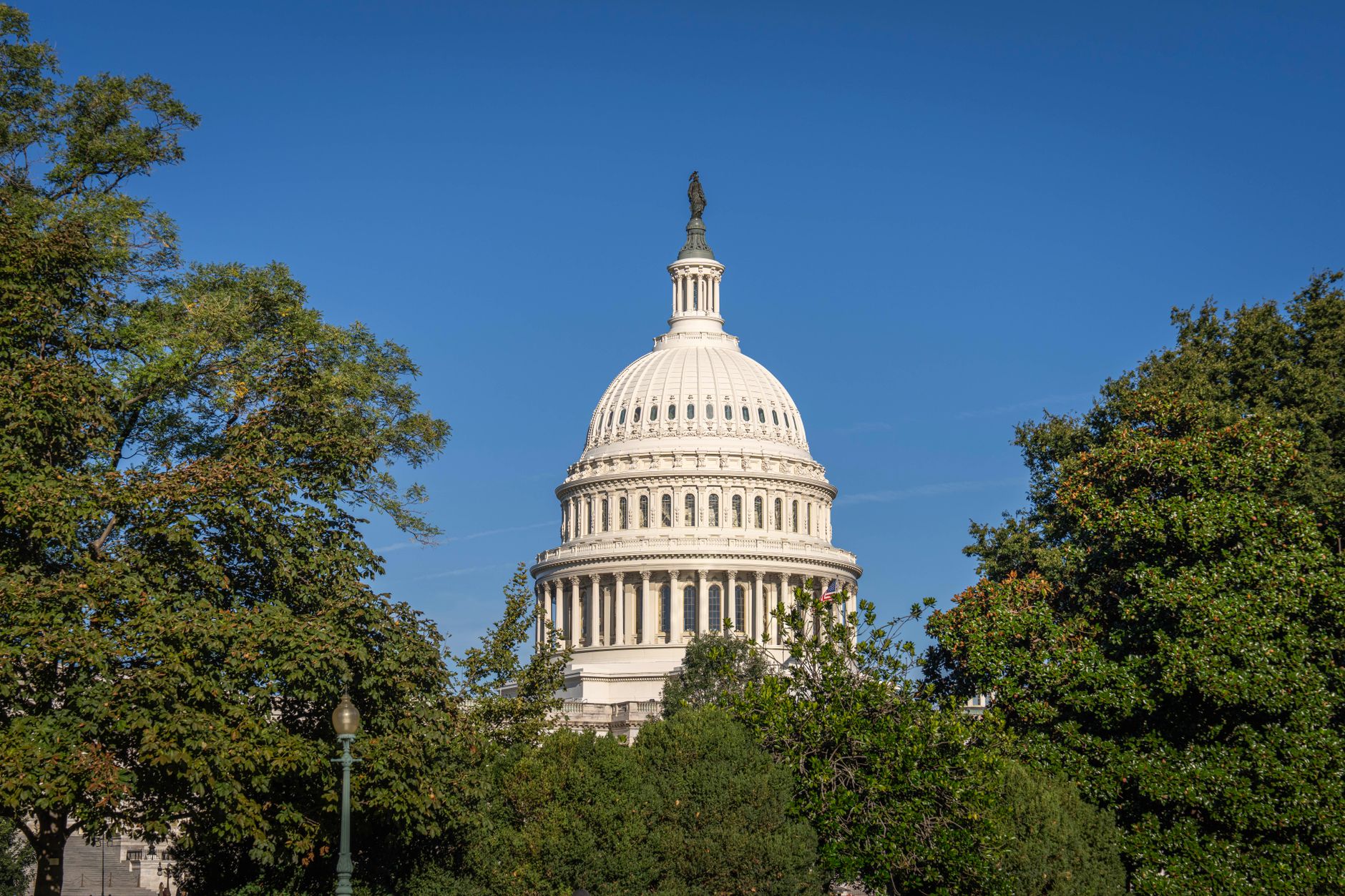 A federal government building in Washington representing health department administration