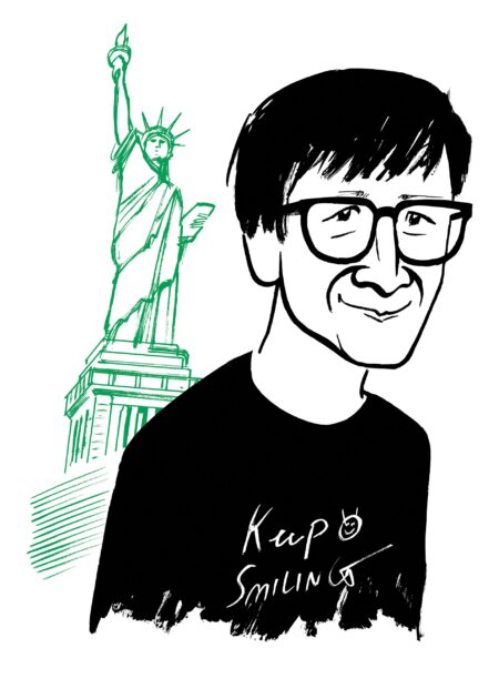 Ke Huy Quan Wrote the Memoir He Needed to Survive View of New York Harbor from Liberty Island on a clear day