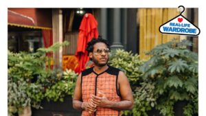 Leon Bridges Wore Bode to His First Grammy Win A rack of vintage garments in muted tones, evoking the thrift and archive aesthetic central to Leon Bridges' personal style