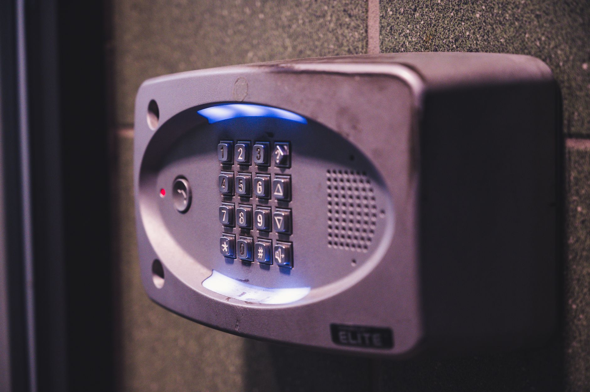 Abstract visualization of a digital lock representing data access restrictions
